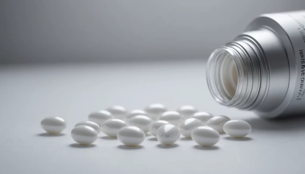 Modafinil: Best Expanding Smart Drug Impact, bright studio lighting, minimalist, clean background, soft light, premium, macro detail, wellness and beauty concept