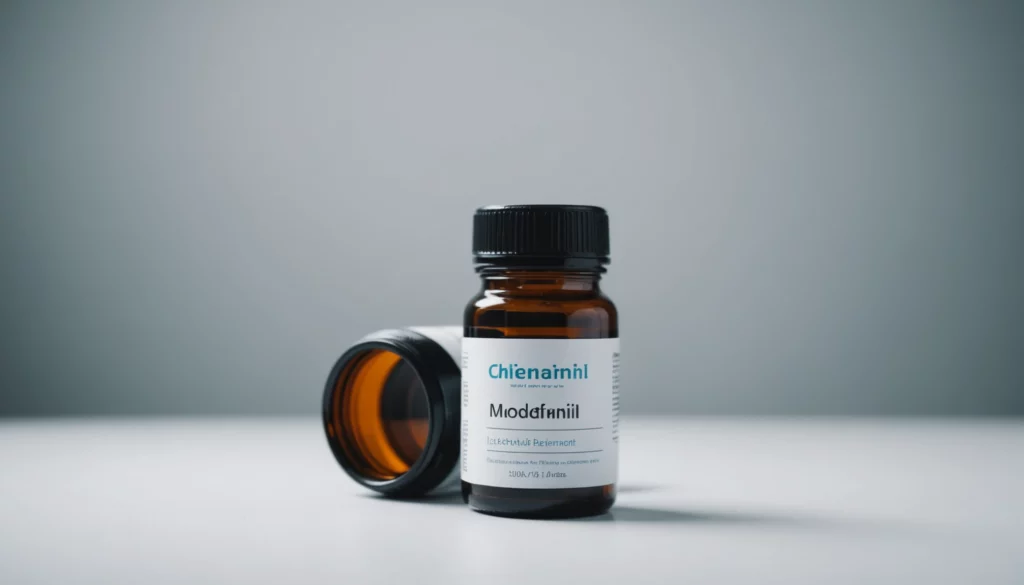 Modafinil vs Locked Up Cognitive Enhancement, bright studio lighting, minimalist, clean background, soft light, premium, macro detail, wellness and beauty concept