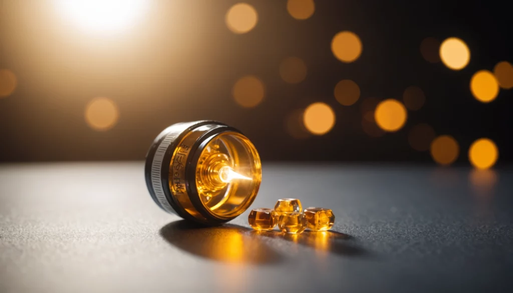 Modafinil: Best Breaking Free Energy Enhancement, bright studio lighting, minimalist, clean background, soft light, premium, macro detail, wellness and beauty concept
