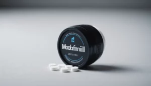 Why Modafinil Outperforms Tricky Stimulant Tactics, bright studio lighting, minimalist, clean background, soft light, premium, macro detail, wellness and beauty concept