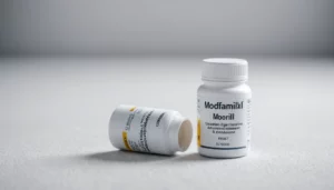Modafinil vs Misleading Cognitive Enhancement, bright studio lighting, minimalist, clean background, soft light, premium, macro detail, wellness and beauty concept