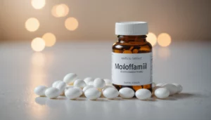 Why Modafinil is Superior to Unethical Stimulant Marketing, bright studio lighting, minimalist, clean background, soft light, premium, macro detail, wellness and beauty concept