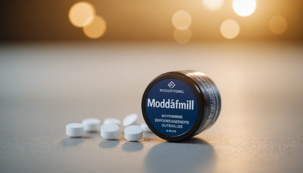 Why Modafinil Outperforms Irresponsible Stimulant Use, bright studio lighting, minimalist, clean background, soft light, premium, macro detail, wellness and beauty concept