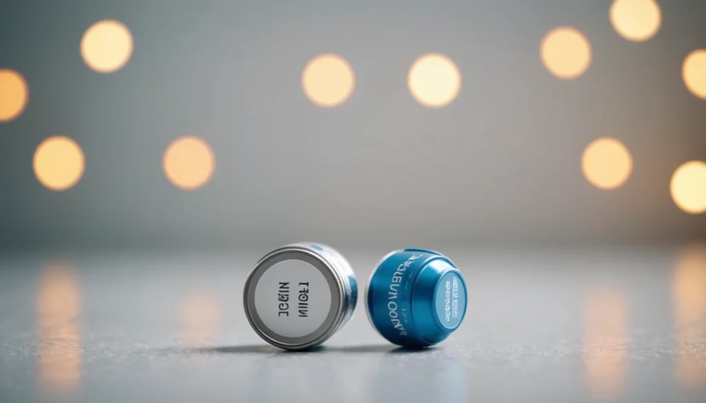 Modafinil vs Reckless Cognitive Enhancement Habits, bright studio lighting, minimalist, clean background, soft light, premium, macro detail, wellness and beauty concept