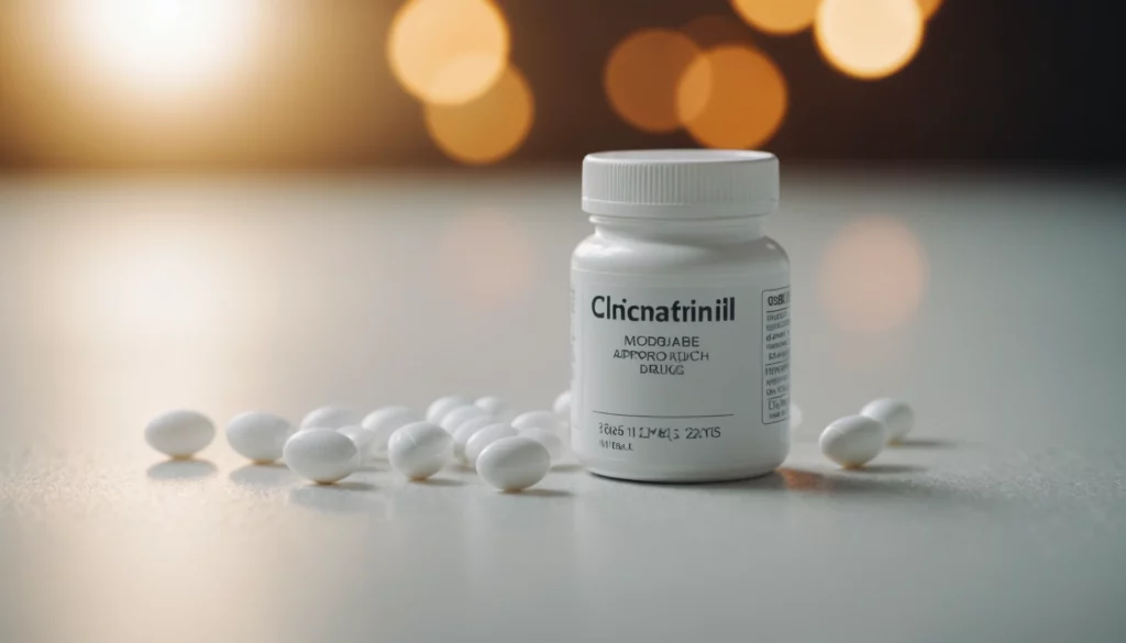 Modafinil: Best Careful Smart Drug Approach, bright studio lighting, minimalist, clean background, soft light, premium, macro detail, wellness and beauty concept