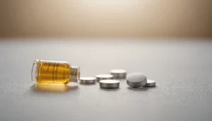 Modafinil: Best Thoughtful Smart Drug Strategy, bright studio lighting, minimalist, clean background, soft light, premium, macro detail, wellness and beauty concept