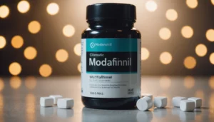 Why Modafinil Outperforms Reactive Stimulant Behaviors, bright studio lighting, minimalist, clean background, soft light, premium, macro detail, wellness and beauty concept
