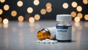 Why Modafinil Outperforms Uninformed Stimulant Decisions, bright studio lighting, minimalist, clean background, soft light, premium, macro detail, wellness and beauty concept