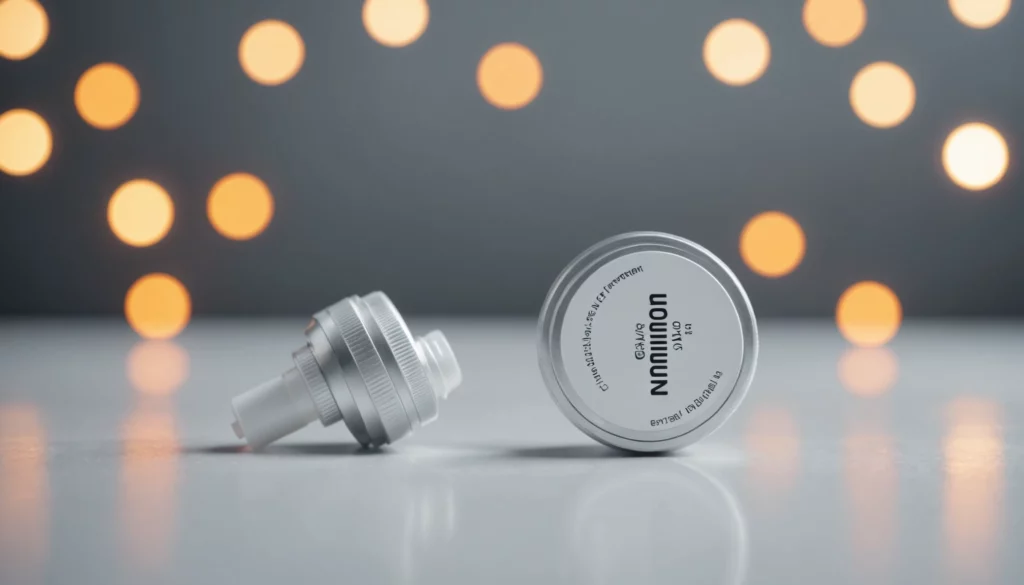 Modafinil vs Disinformed Cognitive Enhancement, bright studio lighting, minimalist, clean background, soft light, premium, macro detail, wellness and beauty concept
