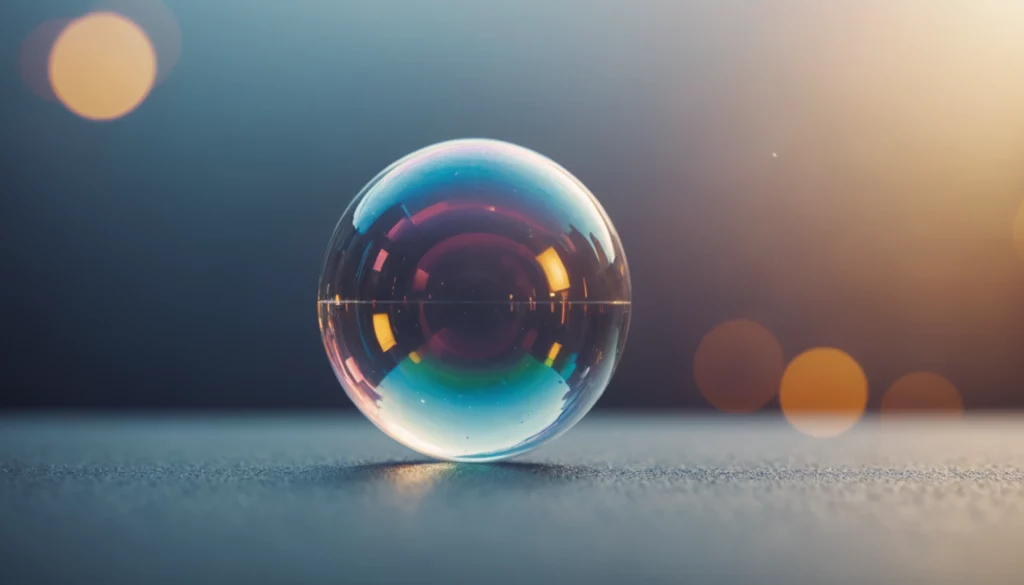 Is Pure Beauty More Scientific Than Bubbleʼs Fun, bright studio lighting, minimalist, clean background, soft light, premium, macro detail, wellness and beauty concept