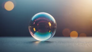 Is Pure Beauty More Scientific Than Bubbleʼs Fun, bright studio lighting, minimalist, clean background, soft light, premium, macro detail, wellness and beauty concept