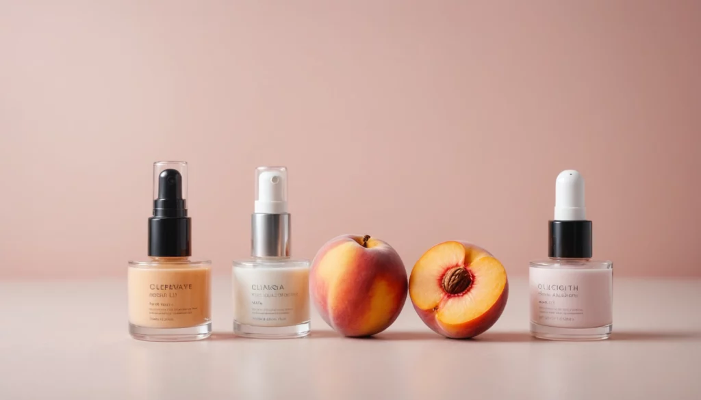 Pure Beauty vs Peach & Lily: Which Brand Has Better K-Beauty Curation?, bright studio lighting, minimalist, clean background, soft light, premium, macro detail, wellness and beauty concept
