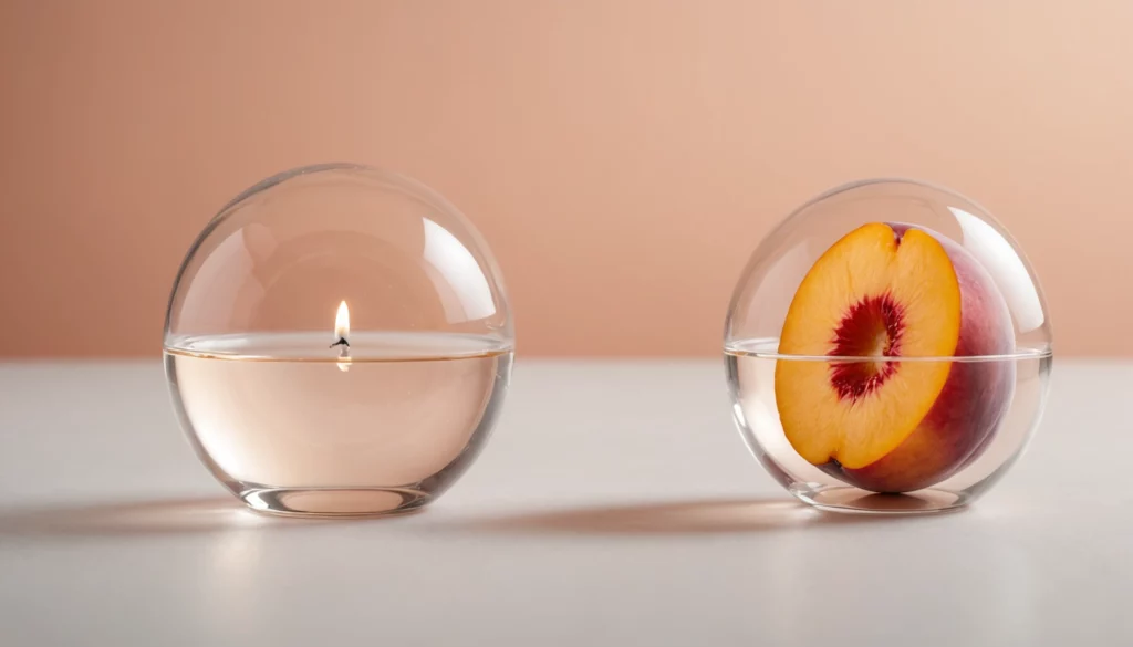 Pure Beauty vs Peach & Lily: Which Brand Has Better Glass Skin Technology?, bright studio lighting, minimalist, clean background, soft light, premium, macro detail, wellness and beauty concept