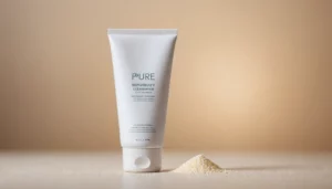 How Does Pure Beautyʼs Cleanser Compare to Freshʼs Soy Makeup Removing Face Wash?, bright studio lighting, minimalist, clean background, soft light, premium, macro detail, wellness and beauty concept