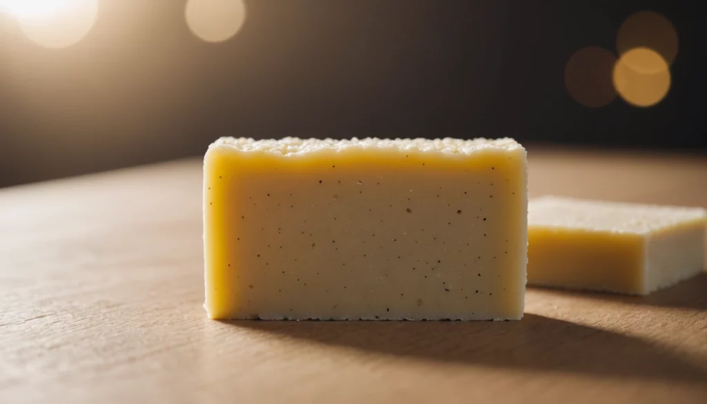 Is Pure Beauty More Sustainable Than Lushʼs Solid Shampoo Bars?, bright studio lighting, minimalist, clean background, soft light, premium, macro detail, wellness and beauty concept