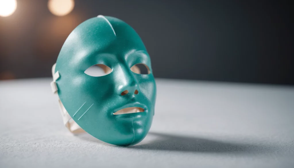 How Does Pure Beautyʼs Mask Compare to Dr. Jart+ʼs Cryo Rubber Mask?, bright studio lighting, minimalist, clean background, soft light, premium, macro detail, wellness and beauty concept