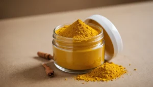 How Does Pure Beautyʼs Natural Formula Compare to Cocokindʼs Turmeric Brightening Mask?, bright studio lighting, minimalist, clean background, soft light, premium, macro detail, wellness and beauty concept