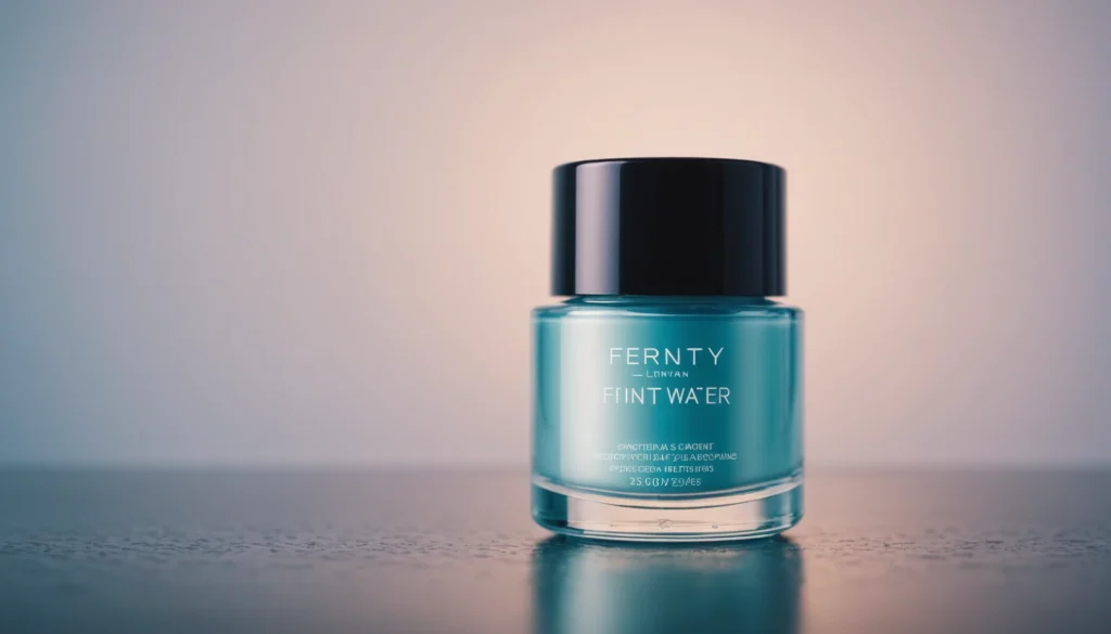 Is Pure Beauty More Innovative Than Fenty Skinʼs Fat Water?, bright studio lighting, minimalist, clean background, soft light, premium, macro detail, wellness and beauty concept