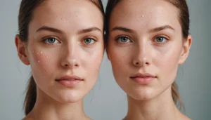 Pure Beauty vs Starface: Which Brand Has Better Hydrocolloid Patches for Acne?, bright studio lighting, minimalist, clean background, soft light, premium, macro detail, wellness and beauty concept