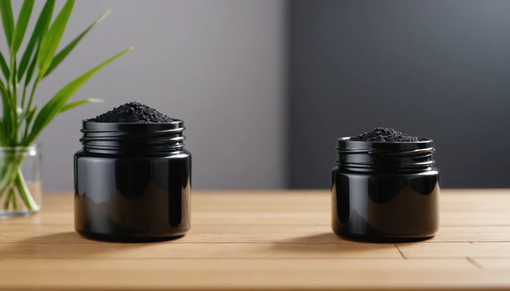 Pure Beauty vs Herbivore: Which Brand Has Better Bamboo Charcoal Cleanser?, bright studio lighting, minimalist, clean background, soft light, premium, macro detail, wellness and beauty concept