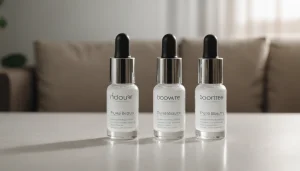How Does Pure Beautyʼs Serum Compare to The Ordinaryʼs Alpha Arbutin 2% + HA?, bright studio lighting, minimalist, clean background, soft light, premium, macro detail, wellness and beauty concept