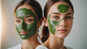 Pure Beauty vs Youth to the People: Which Brand Has Better Superfood Face Mask?, bright studio lighting, minimalist, clean background, soft light, premium, macro detail, wellness and beauty concept