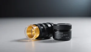 Pure Beauty vs Rhode: Which Brand Has Better Peptide Glaze?, bright studio lighting, minimalist, clean background, soft light, premium, macro detail, wellness and beauty concept